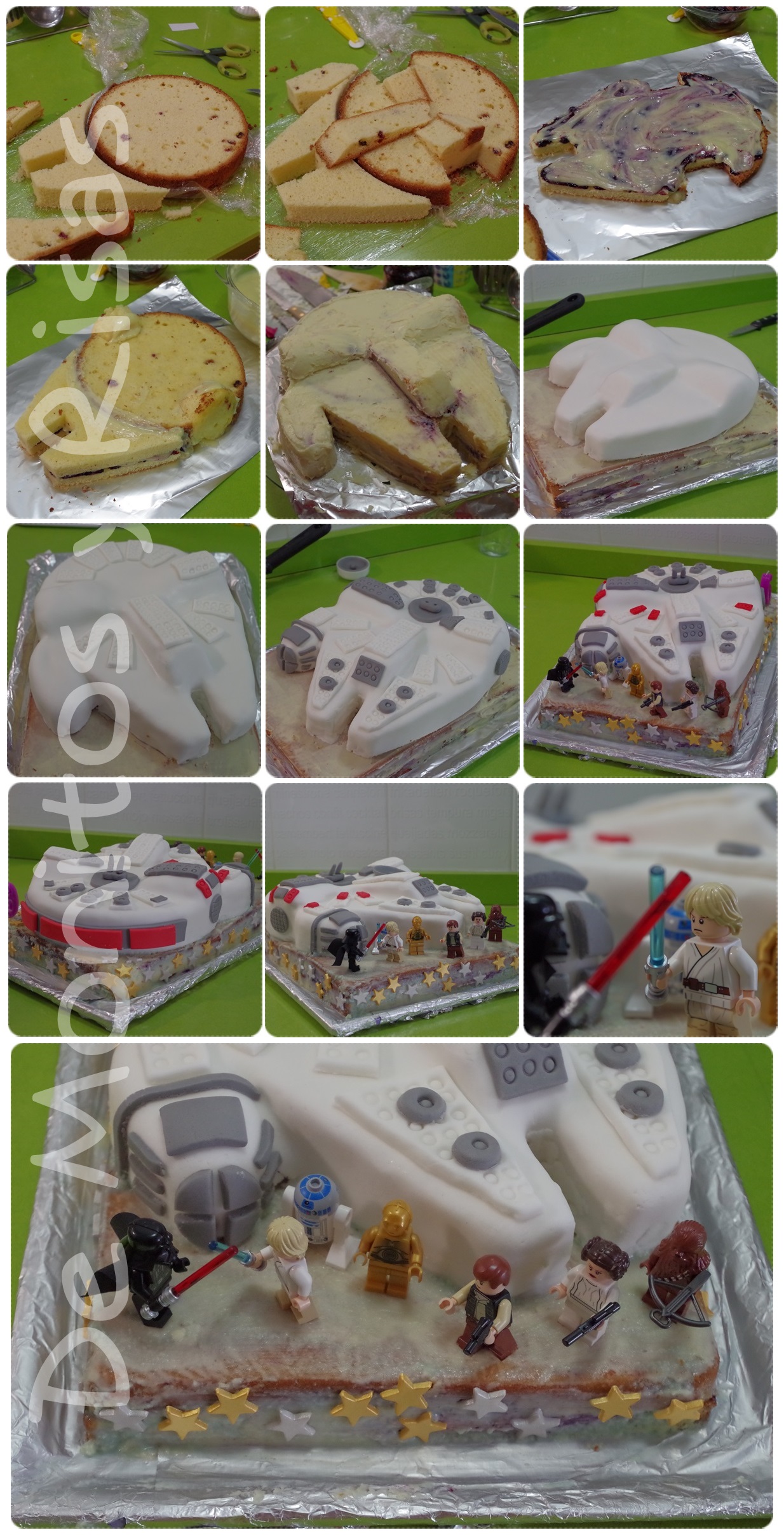 Montaje tarta