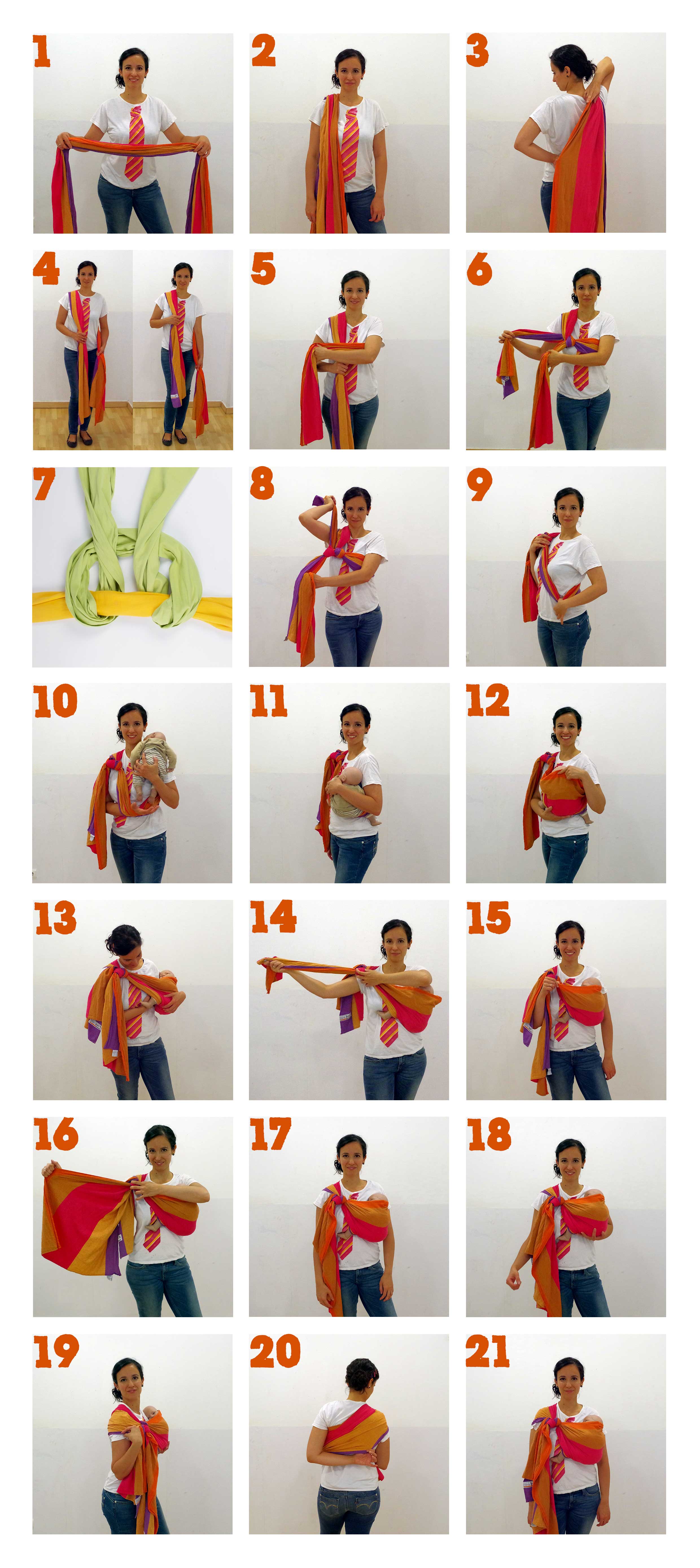 How to Rebozo Hip Carry